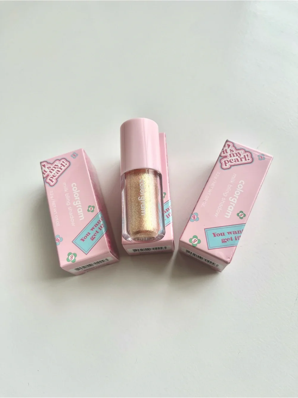 New 3 Colorgram Pearlescent Liquid Eyeshadow-Final Pearl